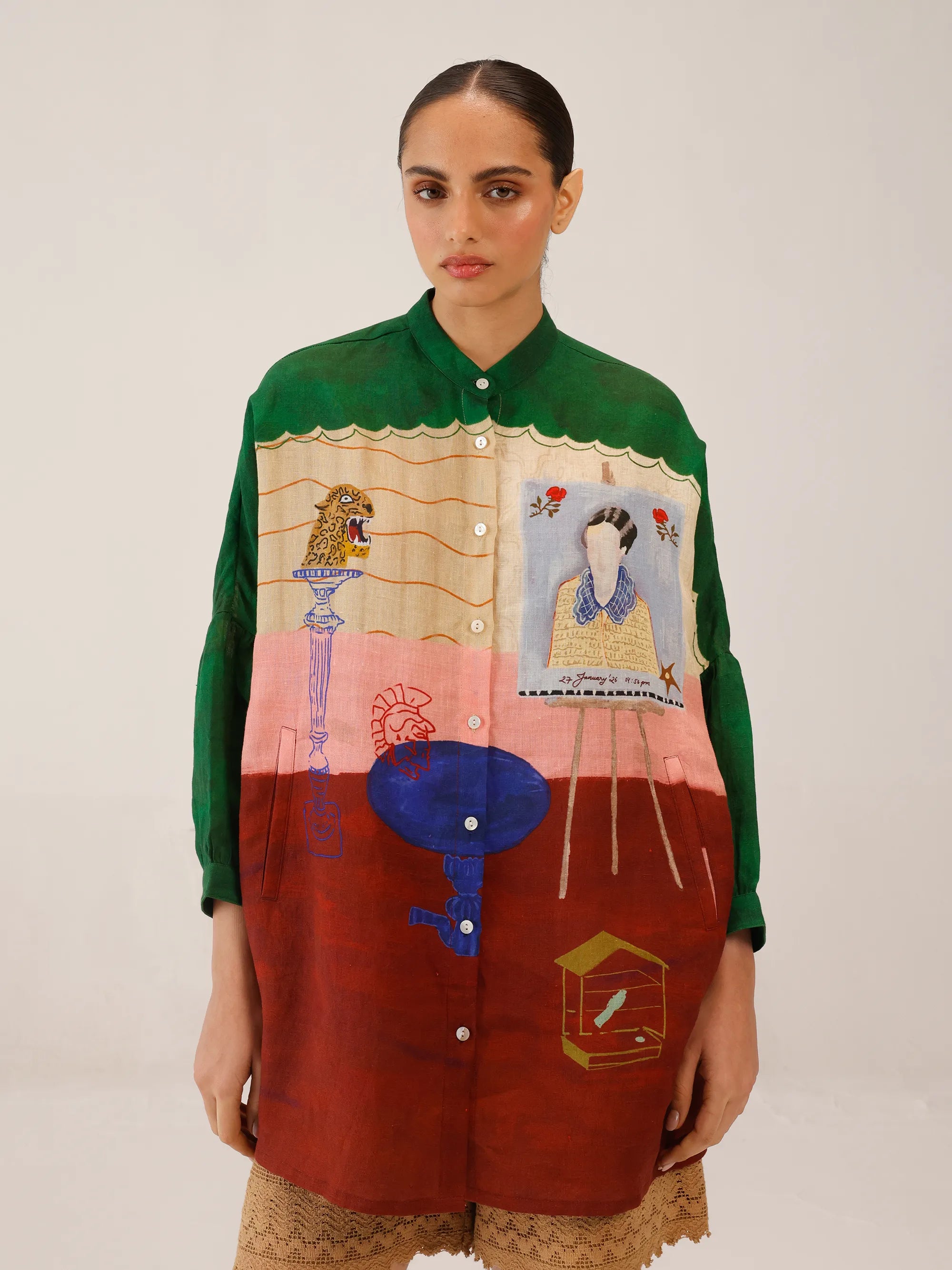 Loft Printed Mia Shirt