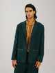 Front Smocked Blazer