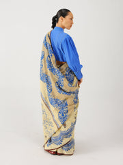 Smocked saree set