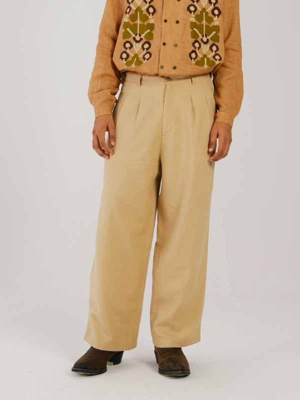 Double Pleat Pant
