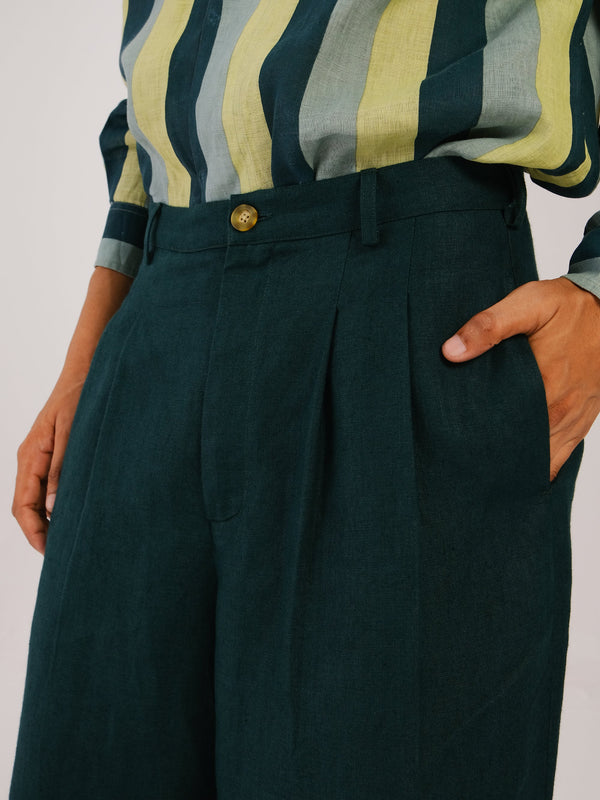 Double Pleat Pant