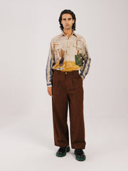 Double Pleat Pant