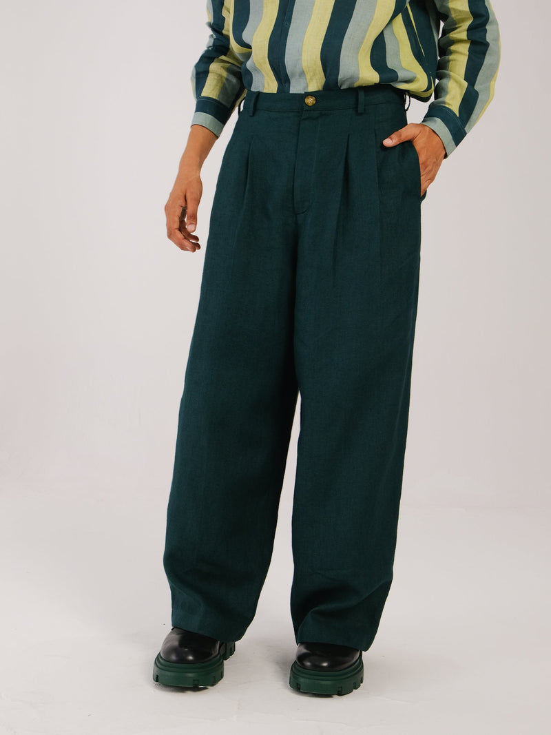 Double Pleat Pant