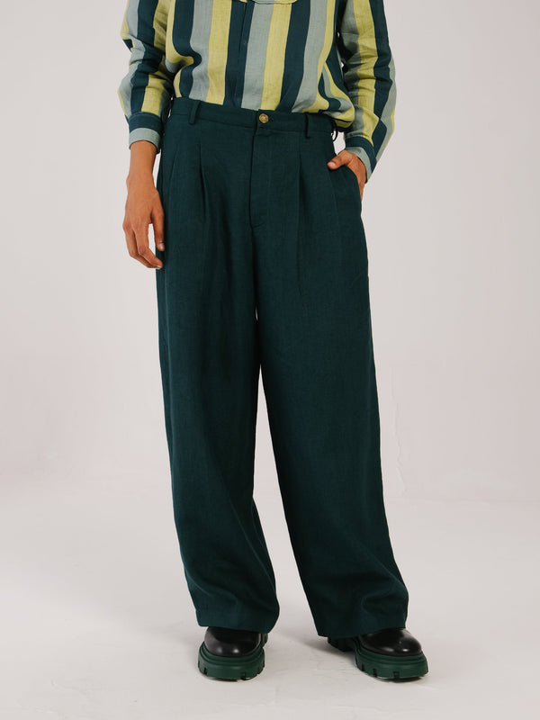 Double Pleat Pant