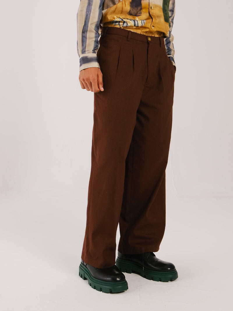 Double Pleat Pant