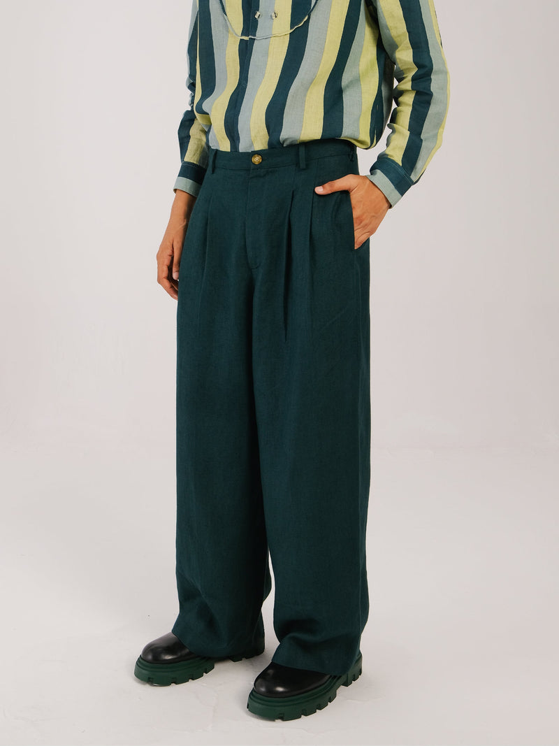 Double Pleat Pant
