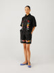 Wide leg shorts