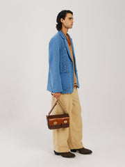 Front Smocked Blazer