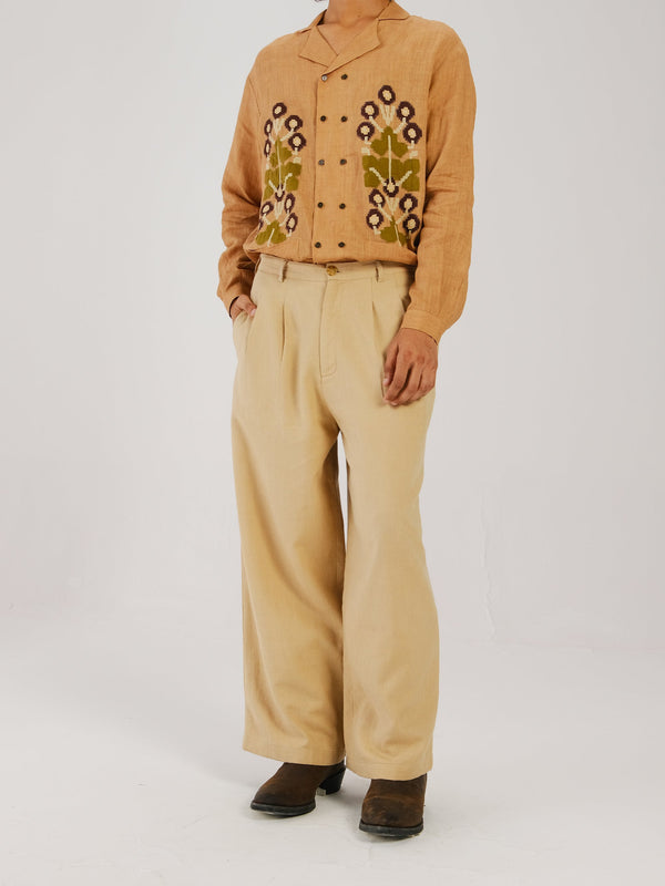 Double Pleat Pant