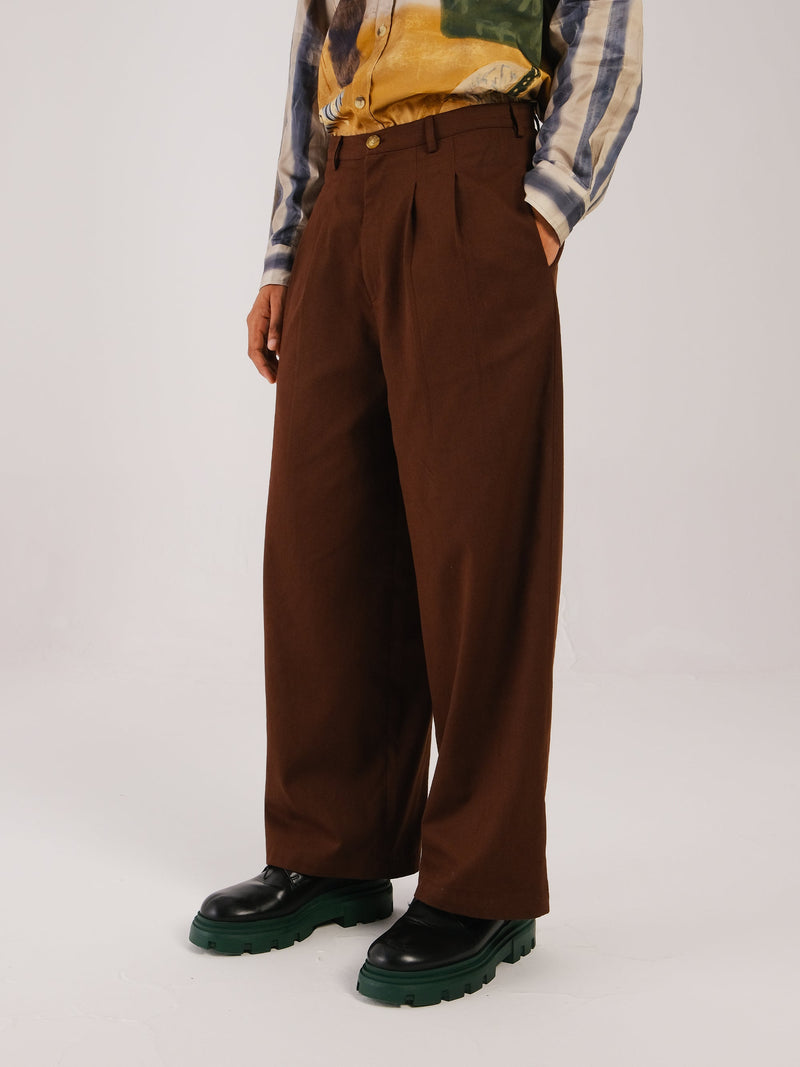 Double Pleat Pant