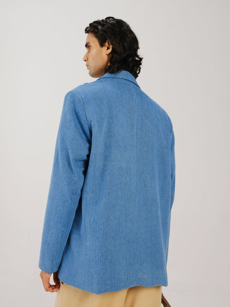 Front Smocked Blazer