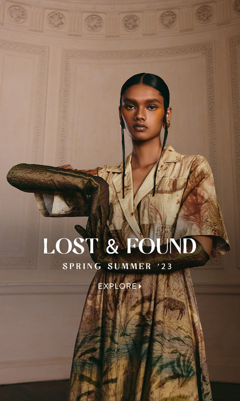 Spring Summer'23: Lost and Found Collection Mobile Banner By Cord Studio
