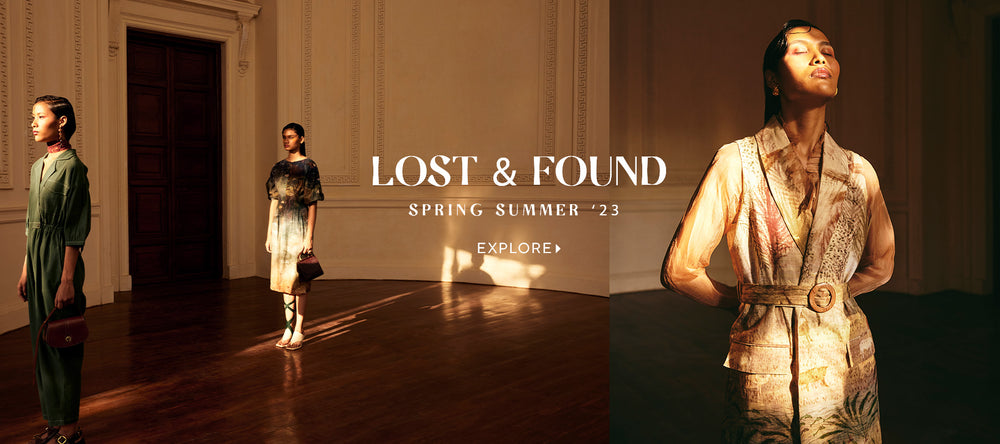 Lost and Found: Spring Summer'23 Collection Banner By Cord Studio
