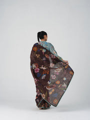 Smocked Saree