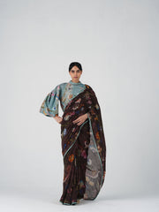 Smocked Saree