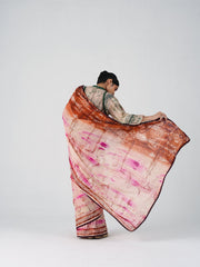 Smocked Saree