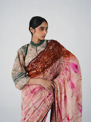 Smocked Saree