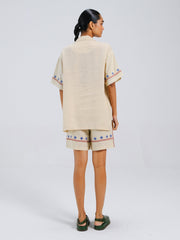 Wide leg shorts