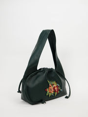 Embroidered Drawstring Bag
