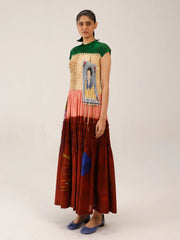 Loft Printed July Dress - Cord