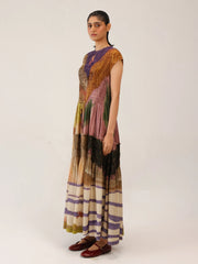 Swimmers Printed Smocked Cotton June Dress