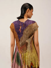 Swimmers Printed Smocked Cotton June Dress