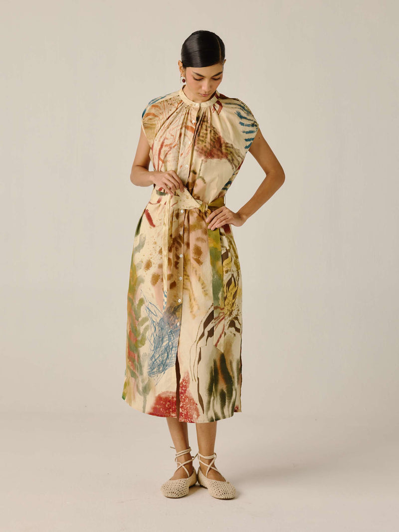 Cap Sleeve Dress