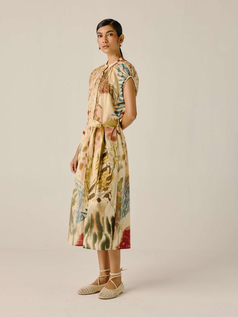 Cap Sleeve Dress