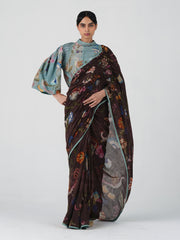 Smocked Saree