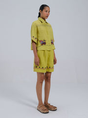 Leo Set (Ava Shirt+ Wide Leg Shorts)