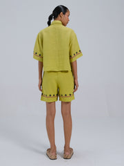 Leo Set (Ava Shirt+ Wide Leg Shorts)