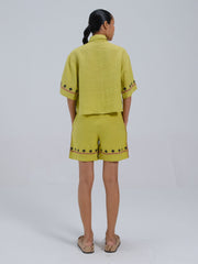 Leo Set (Ava Shirt+ Wide Leg Shorts)