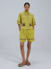 Leo Set (Ava Shirt+ Wide Leg Shorts)