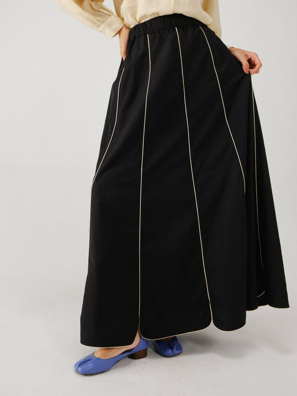 Paneled skirt