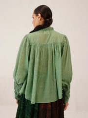 Smocked Shirt