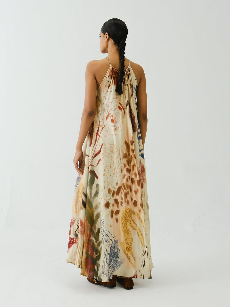 Circle Long Dress