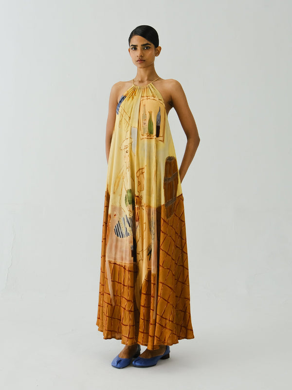 Circle Long Dress
