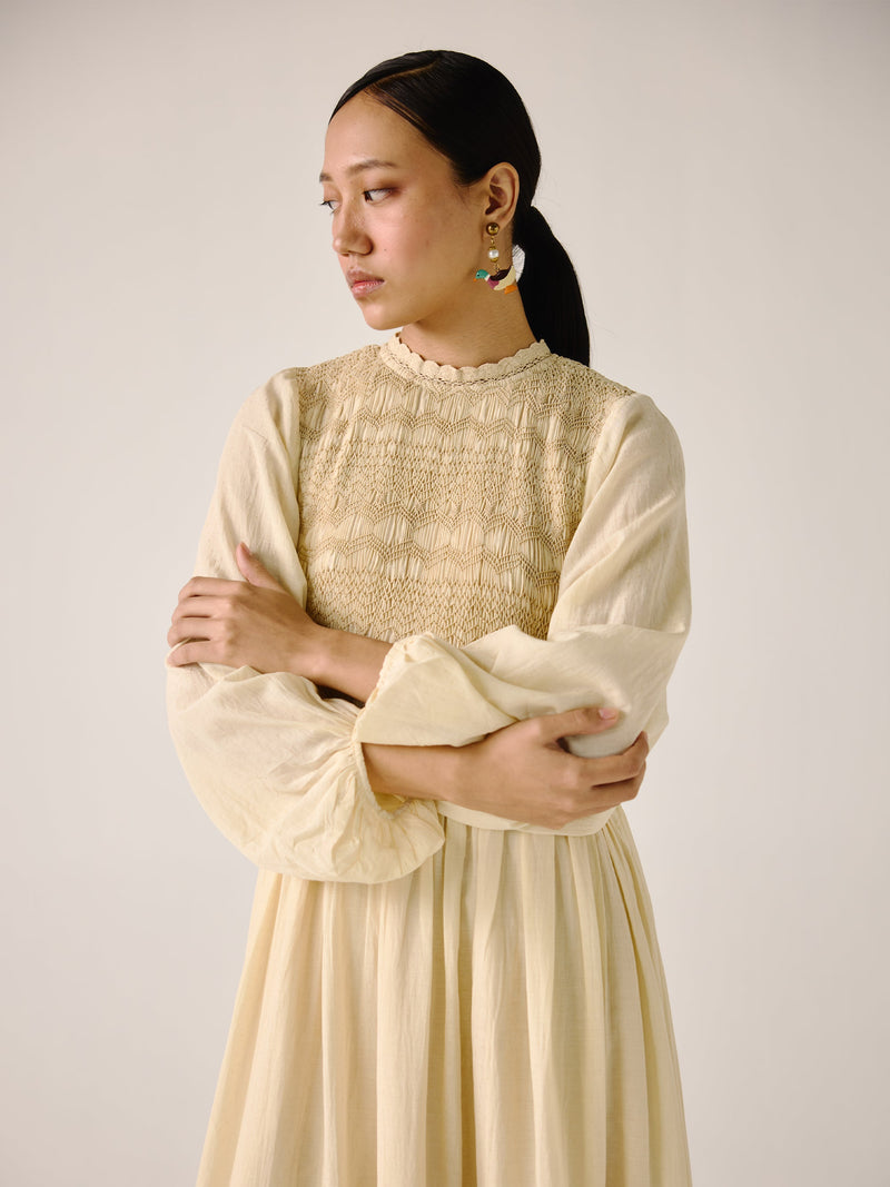 Heart Smocked Dress