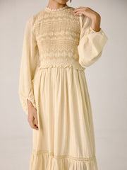 Heart Smocked Dress
