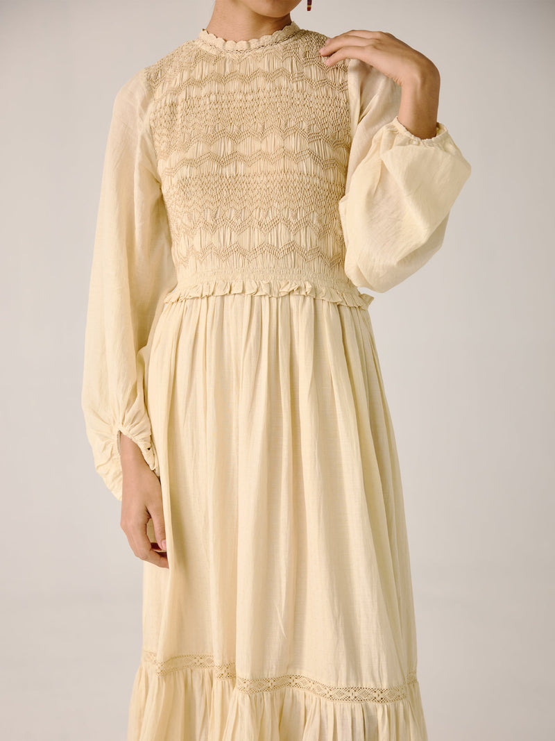 Heart Smocked Dress