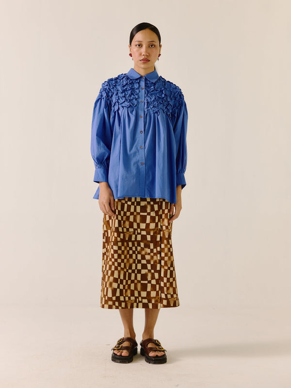 Smocked Shirt