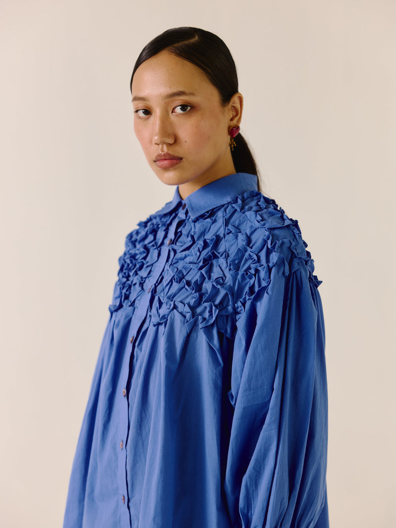 Smocked Shirt