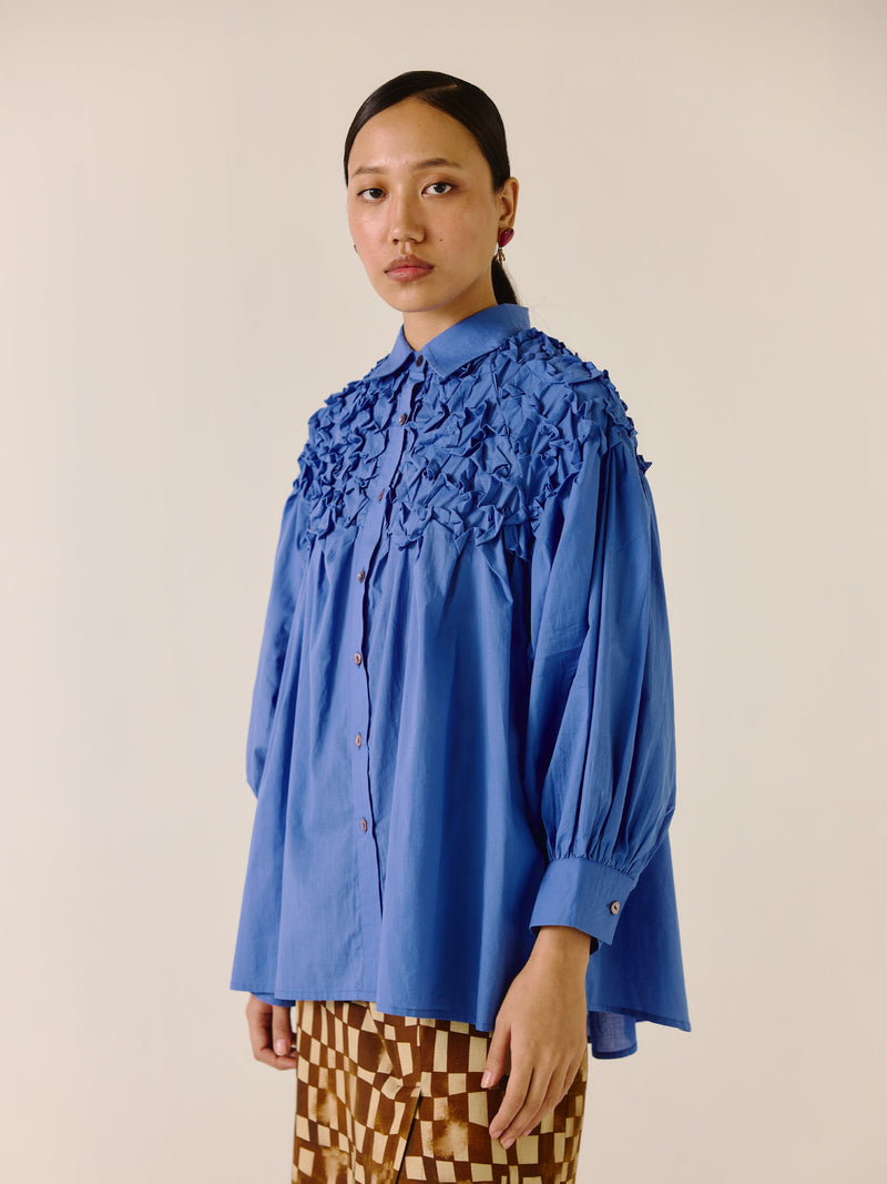 Smocked Shirt