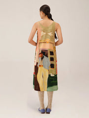 Zen Dress | Morning Coffee Printed Dress for Women