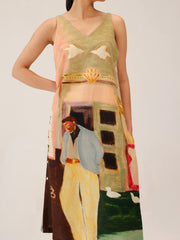 Zen Dress | Morning Coffee Printed Dress for Women