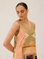 Zen Dress | Morning Coffee Printed Dress for Women
