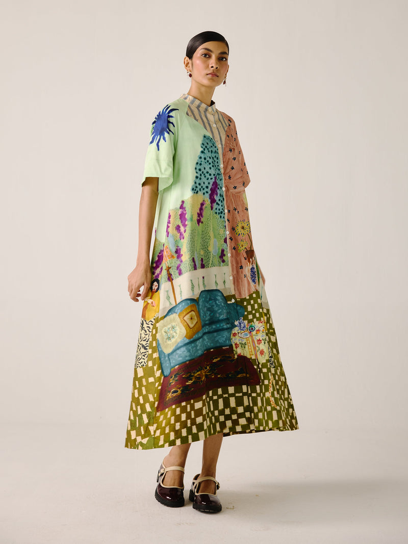 A-Line Long Dress XS