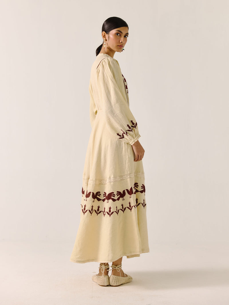 emma embroidered dress Emma Embroidered Dress