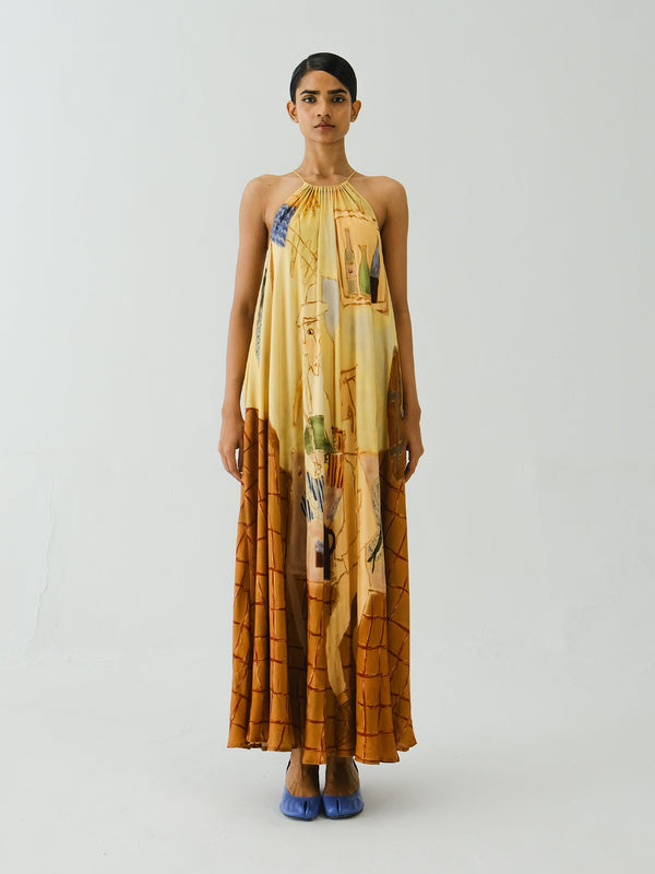 Circle Long Dress
