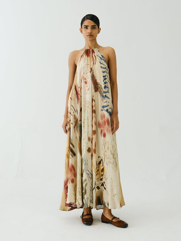Circle Long Dress